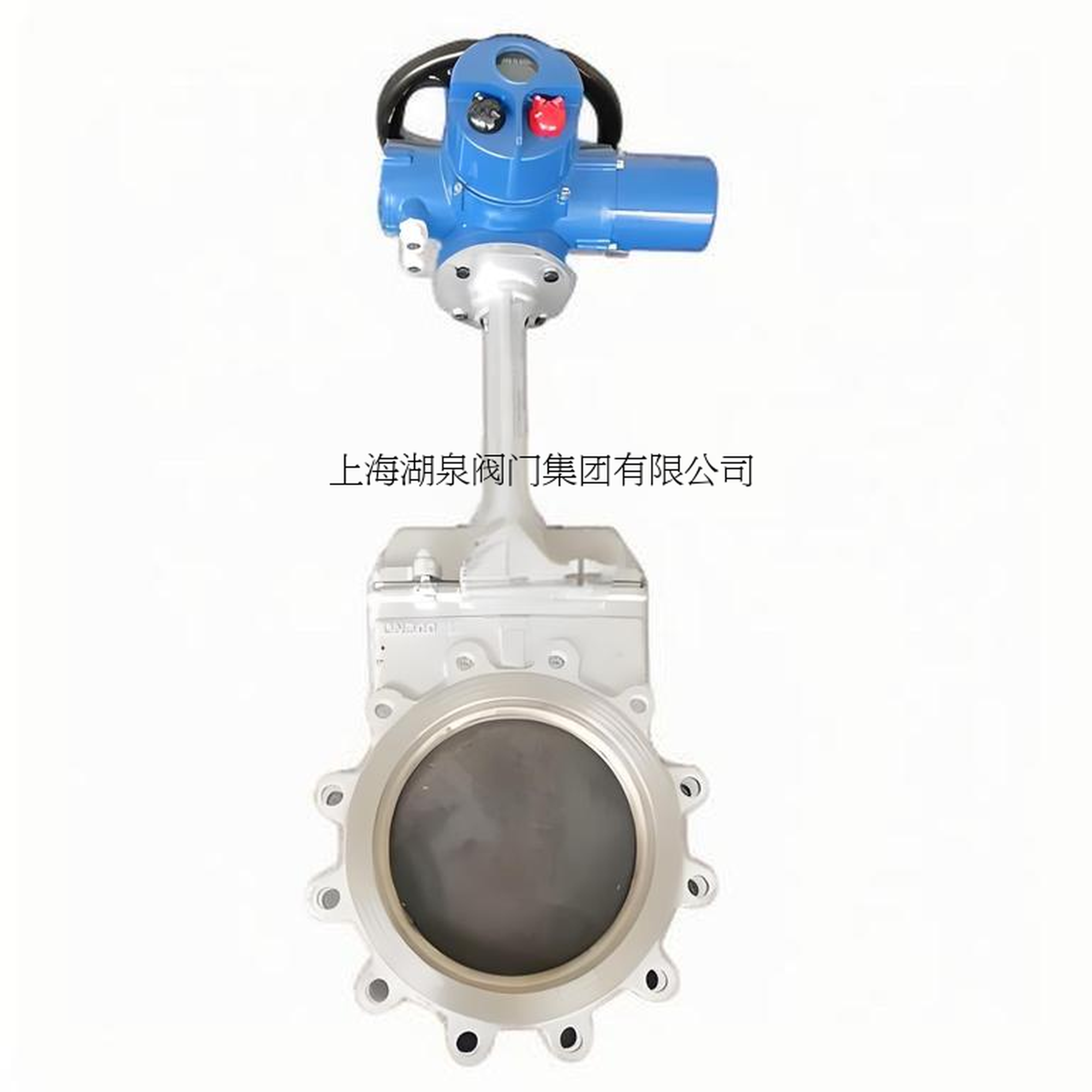 不銹鋼電動對夾刀閘閥pz973h-10p